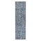 World Rug Gallery Contemporary Tropical Leaves Weather Resistant Indoor/Outdoor Runner Rug 2' x 7' Blue 4031BLUE2X7 - alternate 8